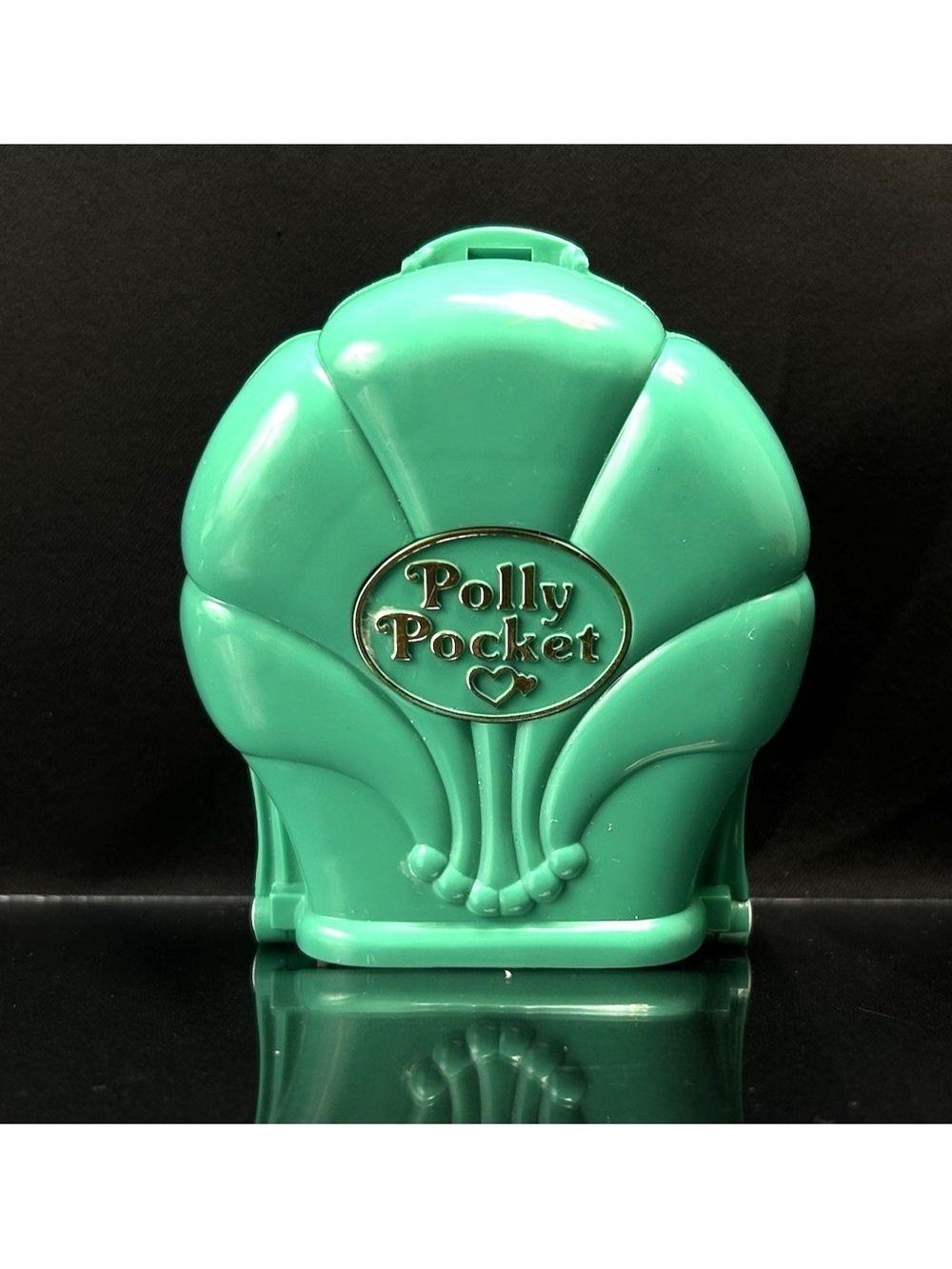 Vintage 1995 Bluebird Polly Pocket Splash 'n Slide Water Park Shell Compact Only